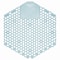 Fresh Products Wave 3D Urinal Deodorizer Screen, Blue, Ocean Mist Fragrance, PK10 3WDSF010I060M08 - alternate 2